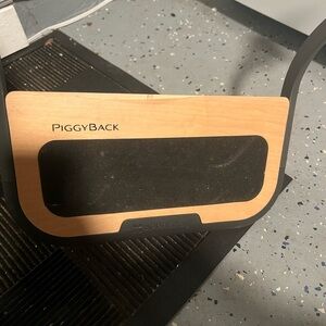 Uppababy Vista V2 Piggyback Stroller Ride-on Board with Black and Tan Design